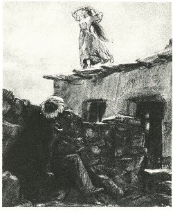 [the woman on the roof]